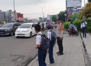 Polsek Serpong Sigap Atur Arus Lalu Lintas di U Turn Mall WTC, Wujud Pelayanan Prima kepada Masyarakat