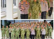 Kapolri Perkuat Soliditas TNI-Polri Lewat Silaturahmi dengan Panglima TNI di Mabes TNI