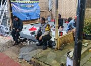 Jaga Jakarta On The Spot: Bhabinkamtibmas Pakujaya Cek Poskamling Terpadu, Perkuat Sinergi Warga Jaga Kamtibmas