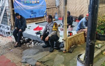 Jaga Jakarta On The Spot: Bhabinkamtibmas Pakujaya Cek Poskamling Terpadu, Perkuat Sinergi Warga Jaga Kamtibmas