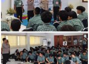 Perkuat Kemitraan Dengan Dunia Pendidikan, Satuan Binmas Polres Metro Jakarta Selatan Berikan Materi MPLS di Sekolah