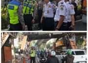 JPO Tendean Ditabrak Truk Alat Berat, Polisi Alihkan Arus Lalu Lintas