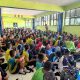 Masa MPLS, Bhabinkamtibmas Sukabakti Berikan Edukasi kepada Siswa Baru SMPN 2 Curug