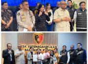 Desk Ketenagakerjaan Polri dan Kemnaker Selesaikan Perselisihan PHK 134 Pekerja PT Amos Indah Indonesia