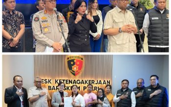 Desk Ketenagakerjaan Polri dan Kemnaker Selesaikan Perselisihan PHK 134 Pekerja PT Amos Indah Indonesia
