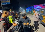 Berantas 3C, Geng Motor, dan Balap Liar, Polsek Curug Gelar Razia Stasioner