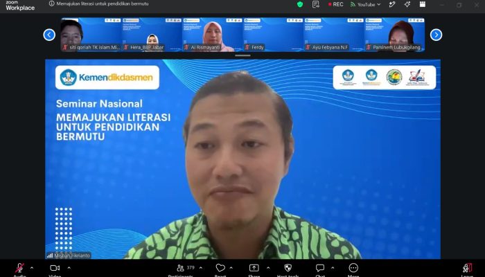 Seminar Nasional Literasi Kemendikdasmen Tekankan Penguatan Daya Nalar untuk Wujudkan Pendidikan Bermutu