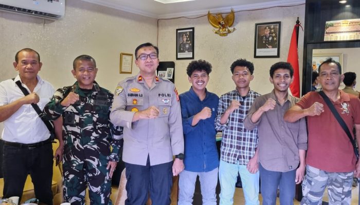 Pererat Silaturahmi, Kapolsek Ciputat Timur dan Mahasiswa Maluku Bahas Komitmen Jaga Kamtibmas