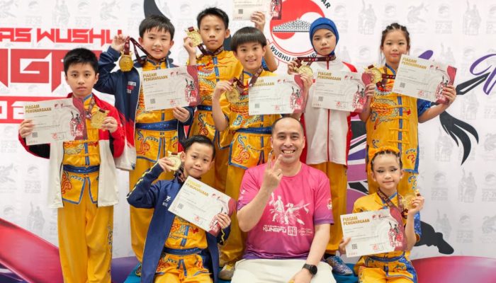 Model Cilik Indonesia Reyhans Clementrich Houston Sabet Lima Medali di Dua Kejuaraan Wushu Nasional 2026