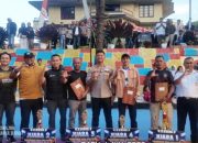 Kapolres Cianjur Cup Resmi Ditutup, Fajar Putra Cianjur Angkat Trofi Juara