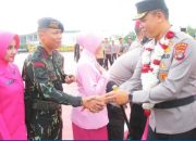 Sambut Kapolda Baru, Satbrimob Polda Kaltara Siap Perkuat Keamanan Bumi Benuanta