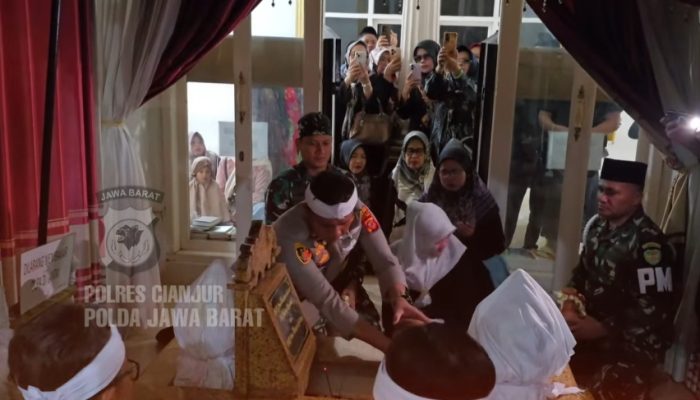 Semangat Hari Jadi Cianjur ke-349, Kapolres Hadiri Ziarah ke Makam Pendiri Kabupaten