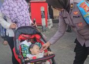 Polwan Polres Jakpus Patroli Jalan Kaki di PRJ, Beri Rasa Aman dan Imbau Pengunjung Tetap Waspada