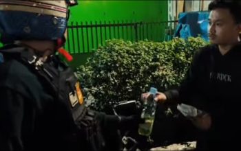 Patroli KRYD Tim Maung Polres Cianjur Berhasil Amankan Pembawa Obat Keras dan Miras