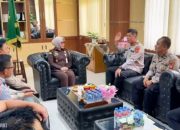 Jaga Kekompakan Antar Aparat, Kapolres Cianjur Kunjungi Kejaksaan Negeri