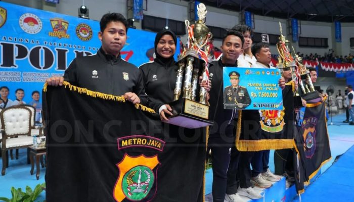 Torehkan Prestasi Nasional, Personel Batalyon C Pelopor Brimob Polda Metro Jaya Raih Dua Medali Perak di Kejuaraan Taekwondo Kapolri Cup 7 2026